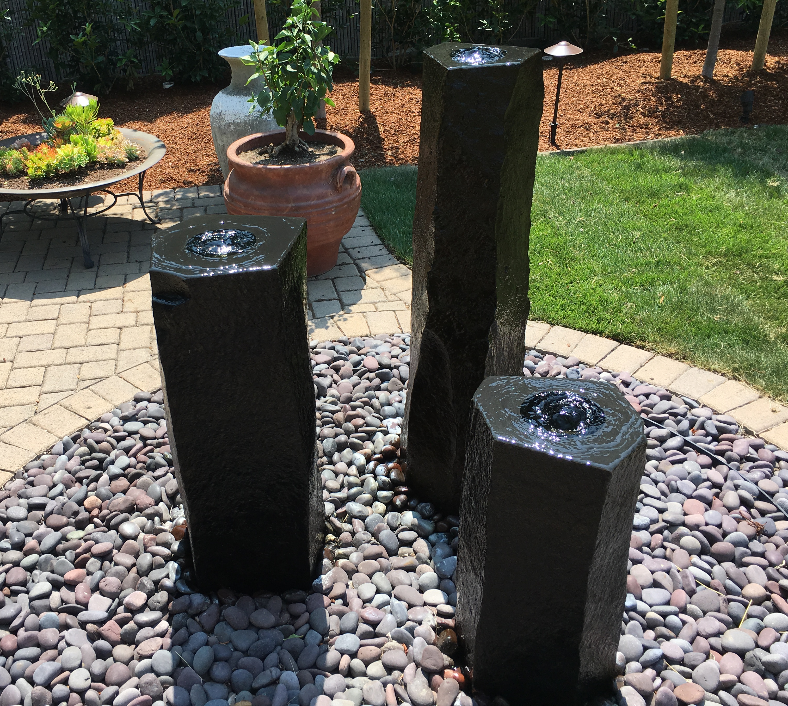 Columnar Basalt Fountains