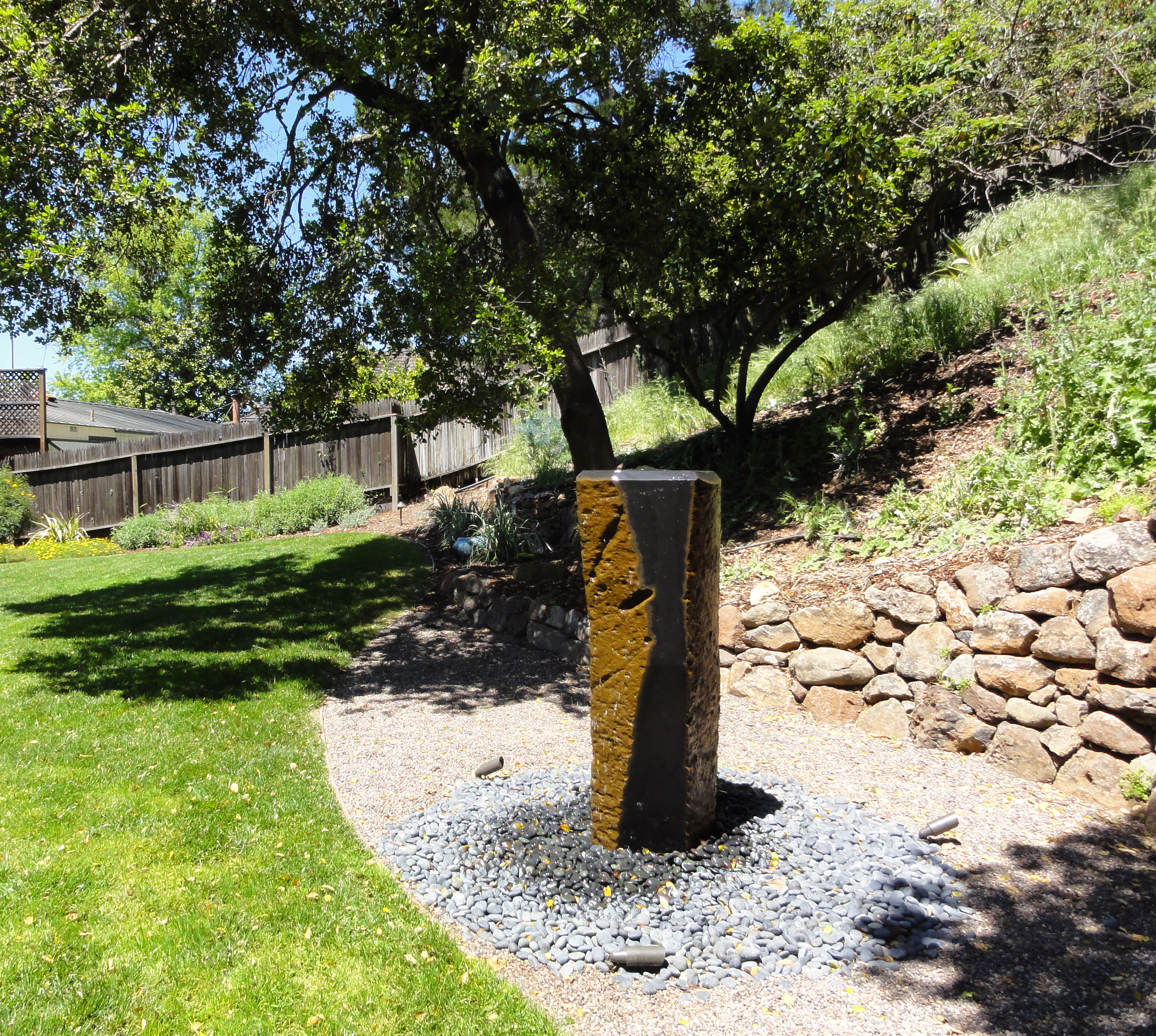 Columnar Basalt Fountains